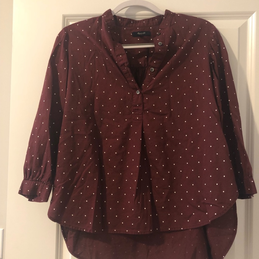 Fun Polkadot MADEWELL blouse!